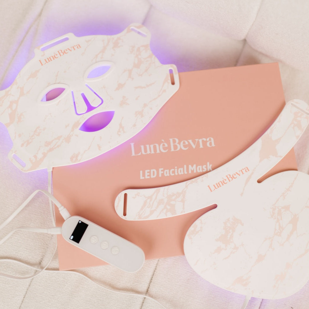 LunèBevra LED Face, Neck and Chest Mask